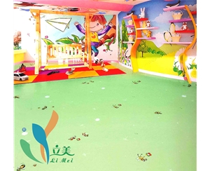 产品名称：幼儿园学校专用PVC地胶  儿童活动中心地板胶
